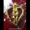 Salika Yin-Kuu-Rak Heart GOLD Pendant Lp Nen Be.2557 Thai Amulet Love Attraction