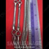 5 Hook Stainlece Necklace For Thai Amulet Pendants Long-30cm #1032