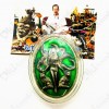 THAI AMULET AJ KHUNTHEP 9TAILS FOX LOVE SEX ATTRACTION GREEN IN OIL