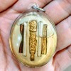 Thai Amulet Ajarn Aj Perm Praidam Maha Sanaeh Sexy Locket Photo Holy Oil