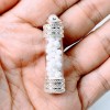 Buddha Relics ARAHANT natural Stone Thai Amulet Takrud White Cave Pearl MINI