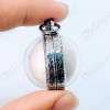 Round White Cave Pearl Thai Amulet Buddha Relics ARAHANT Stone Size-Large