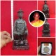 Er Ger Fong 3inch Bucha Statue Bronze LP KEY BE.2553 Thai Amulet Gambling Lucky