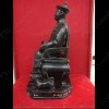 Thai Amulet Statue Er-ger-fong Bucha Bronze Black Lp ROD 2563