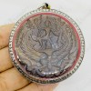 Thai Amulet Coin Narai-Zong-Krutha + Hanuman 8Hand Lp Kalong Be.2550