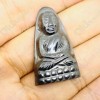 Black Leklai Lp Tuad Pendant Lp Huan Thai Amulet Money Magnetism Rich Lucky