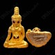 Thai Amulet Ngang MaHaVeeRo Charming Love Sex SATIN-GOLD Lp Amnard Be.2565