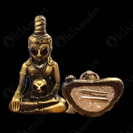 Thai Amulet Ngang MaHaVeeRo Charming Love Sex SATIN-BLACK Lp Amnard Be.2565