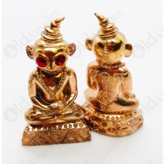 Thai amulet Ngang Charming Love SEX COPPER-MIXED Kuba Dej Lampang BE.2566