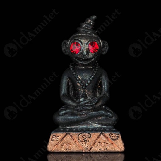 Thai amulet Ngang Charming Love SEX COPPER-BLACK Kuba Dej Lampang BE.2566