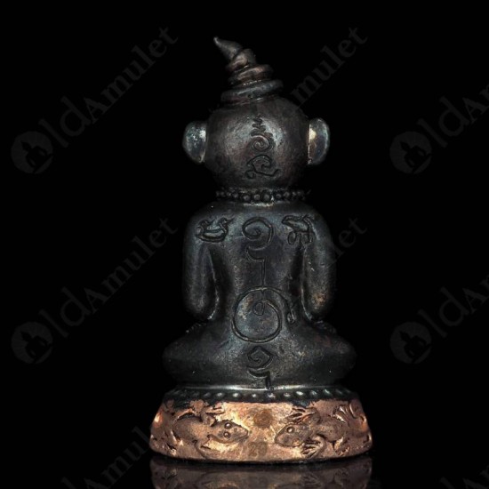 Thai amulet Ngang Charming Love SEX COPPER-BLACK Kuba Dej Lampang BE.2566