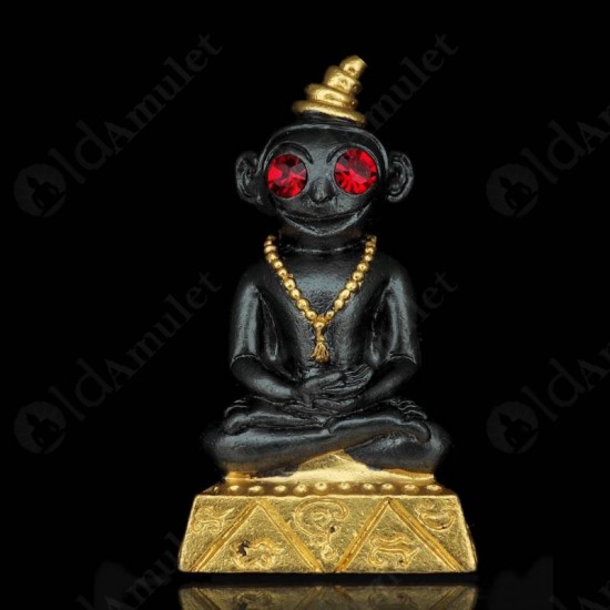 Thai amulet Ngang Charming Love SEX BLACK-GOLD Kuba Dej Lampang BE.2566