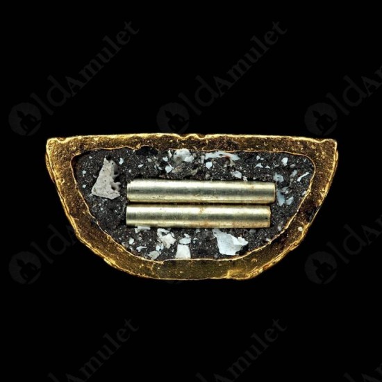 Thai amulet Ngang Charming Love SEX BLACK-GOLD Kuba Dej Lampang BE.2566