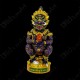 SiHuHaTa 4ears5eyes 4Inch Bucha Thai Amulet BODY-VIOLET KRUBA KOMFUN BE.2566