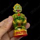 SiHuHaTa 4ears5eyes 4Inch Bucha Thai Amulet BODY-GREEN KRUBA KOMFUN BE.2566