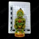 SiHuHaTa 4ears5eyes 4Inch Bucha Thai Amulet BODY-GREEN KRUBA KOMFUN BE.2566