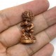 3CM SiHuHaTa 4ears5eyes Mini Statue Copper Red Thai Amulet Kruba Komfun BE.2562