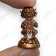 3CM SiHuHaTa 4ears5eyes Mini Statue Copper Red Thai Amulet Kruba Komfun BE.2562