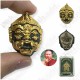 SiHuHaTa Hanuman Face 4ears5eyes GOLD-LEAF KB Subin 2556 Thai Amulet Gambling