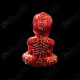 Red Skull Ajarn Nheng Prai Thong Be.2566 Thai Amulet Win Gambling Wealthy Rich