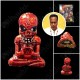 Red Skull Ajarn Nheng Prai Thong Be.2566 Thai Amulet Win Gambling Wealthy Rich