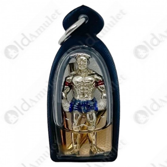 HoonPaYon Robot Muaythai Lp Mian BE.2566 WHITE Anpaka Oil Thai Amulet Protection