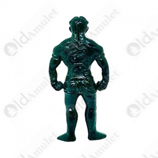 HoonPaYon Robot Muaythai Lp Mian BE.2566 Bronze GREEN BODY Thai Amulet Shield