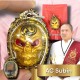 Ghost Skull Windfall Corpse Red Oil Gold AC Subin BE.2559 Thai Amulet Gambling