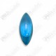 Blue Naga-eye Small Rugby Pendant Thai Amulet Leklai Gemstone Wealthy Lucky