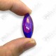 Violet Naga-eye Small Rugby Pendant Thai Amulet Leklai Gemstone Wealthy Lucky