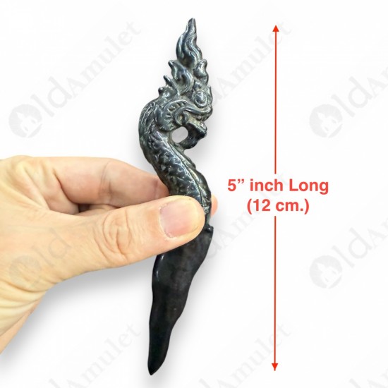 Leklai Naga Dagger Knife Meed Mor Magic Sword Thai Amulet Protection Powerful