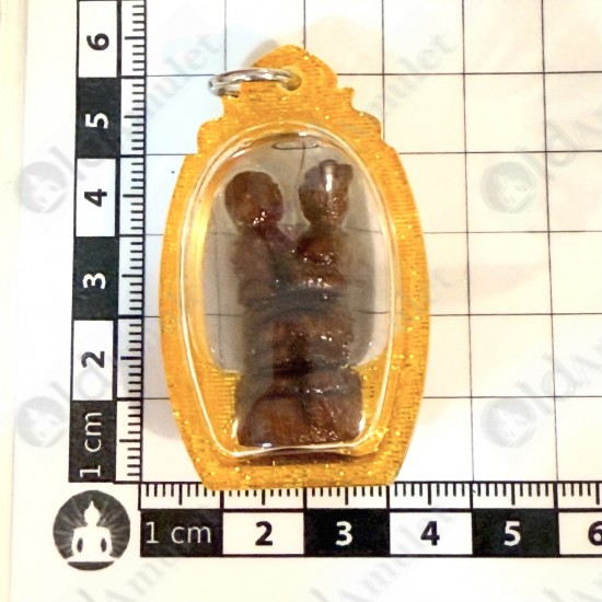 YinKuRak Wood in Holy Oil NMP Thai Amulet Love sex attraction Ajan Perm Praidam